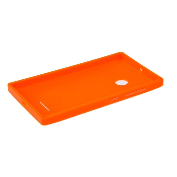 Solid Color Battery Back Cover for Microsoft Lumia 532 (Orange)