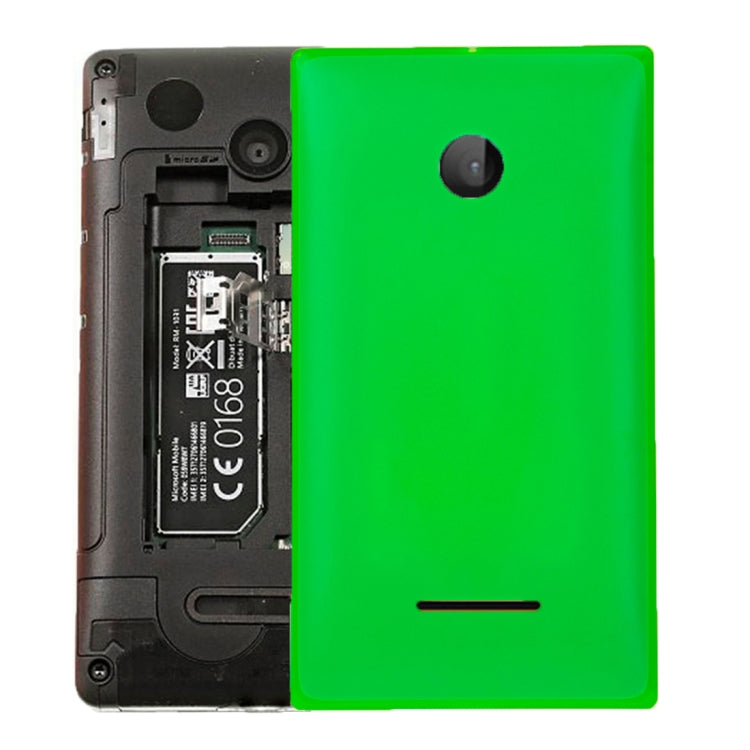 Coque arrière de batterie de couleur unie pour Microsoft Lumia 532 (vert)