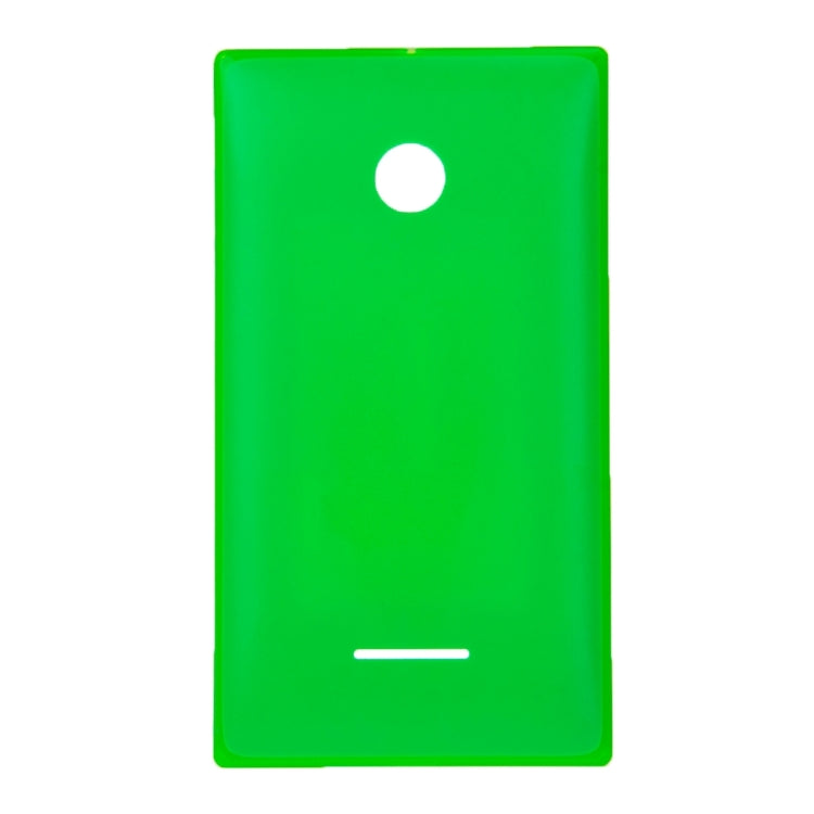 Solid Color Battery Back Cover for Microsoft Lumia 532 (Green)