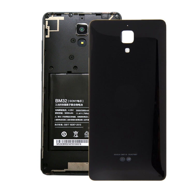 Tapa Trasera de Batería Para Xiaomi MI 4 (Negra)