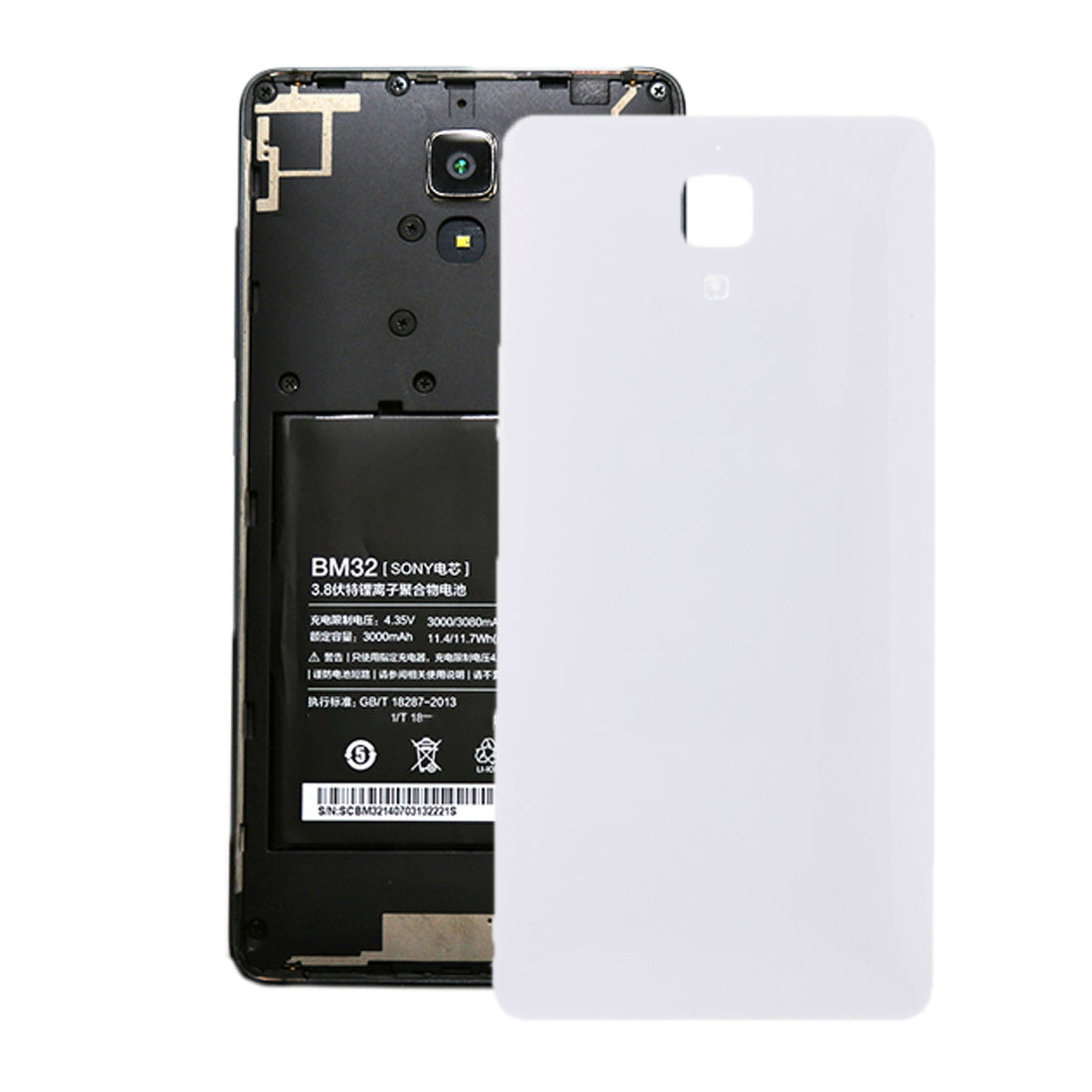 Battery Cover Back Cover Xiaomi Mi 4 White