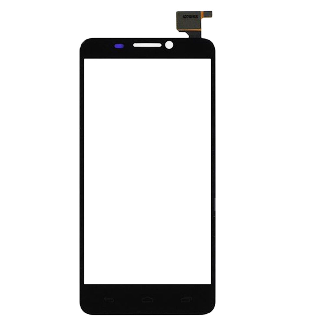 Vitre Tactile Digitizer Alcatel One Touch Idol S 6034 OT6034 Noir
