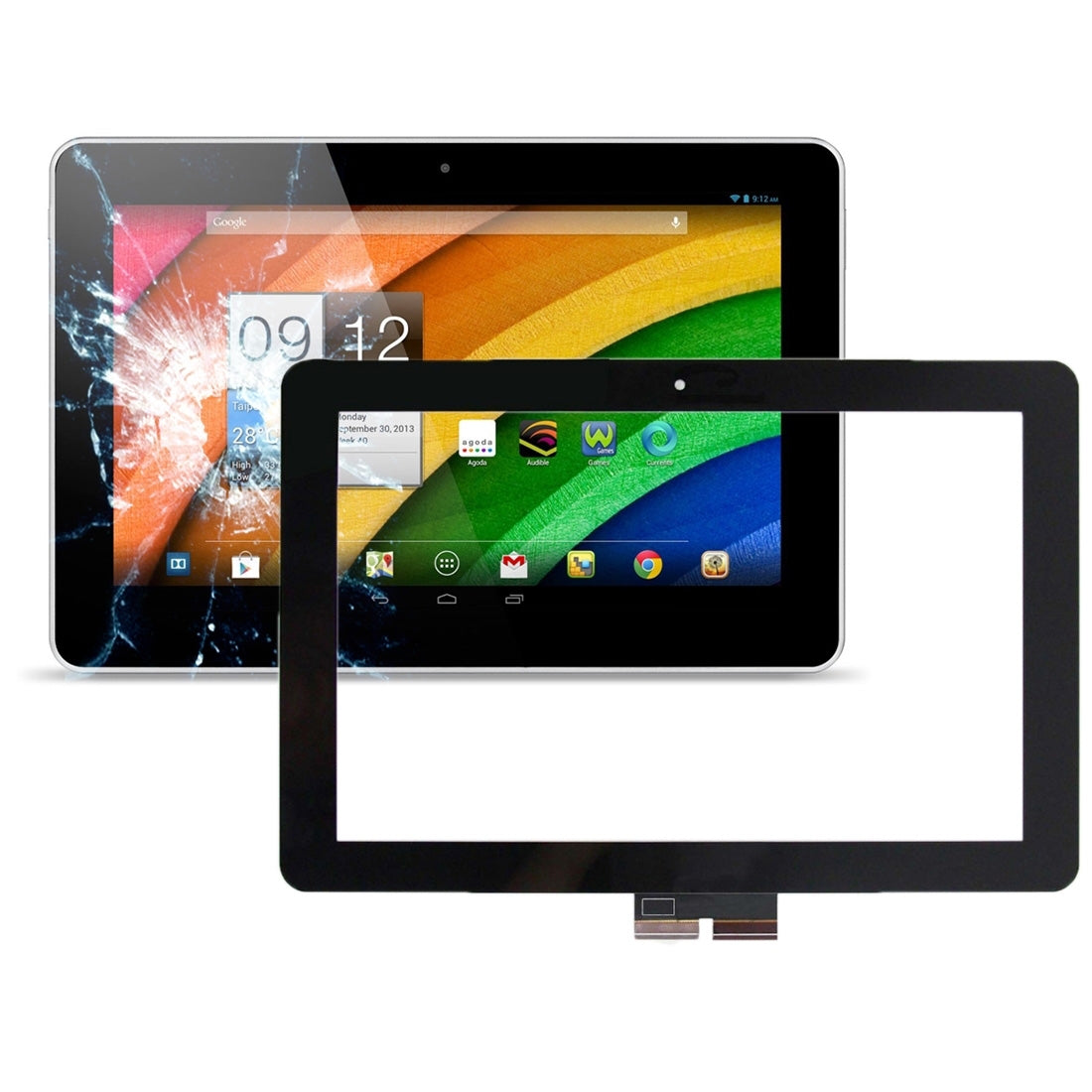 Touch Screen Digitizer Acer Iconia A3 A3-A10 Black