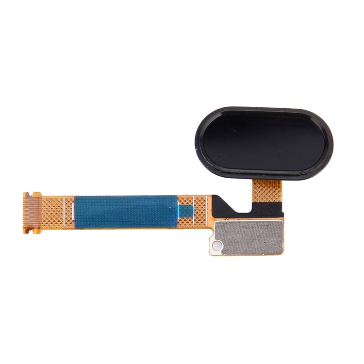 Cable Flex de Botón de Inicio con identificación de Huellas Dactilares Para Meizu MX5 (Negro)