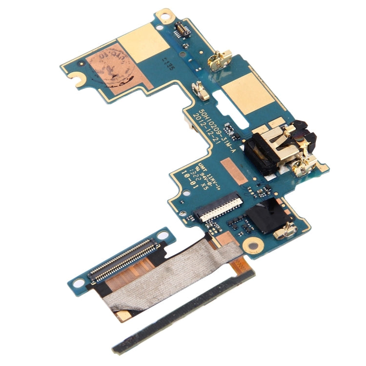 Motherboard &amp; Volume Control Button / Headphone Jack Flex Cable For HTC One M7 / 801e / 801n