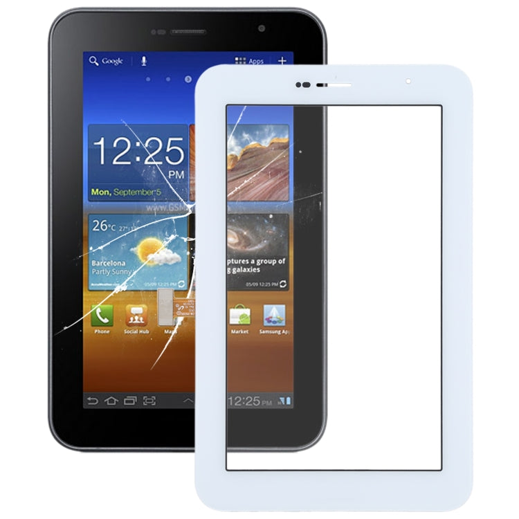 Écran tactile pour Samsung Galaxy Tab P6200 (Blanc)