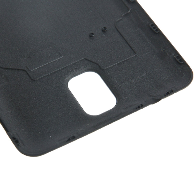 Tapa de Batería de Plástico con textura Litchi Original para Samsung Galaxy Note 2I / N9000 (Negro)