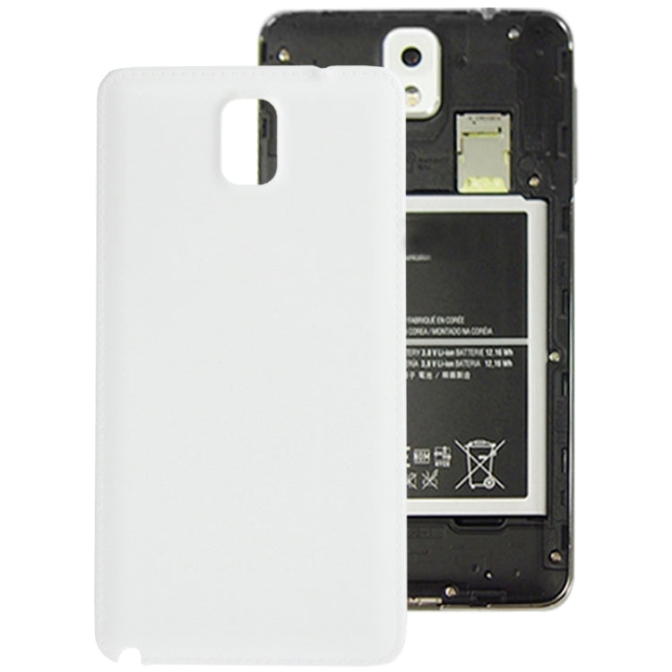 Couvercle de batterie en plastique d'origine avec texture Litchi pour Samsung Galaxy Note 2I / N9000 (Blanc)