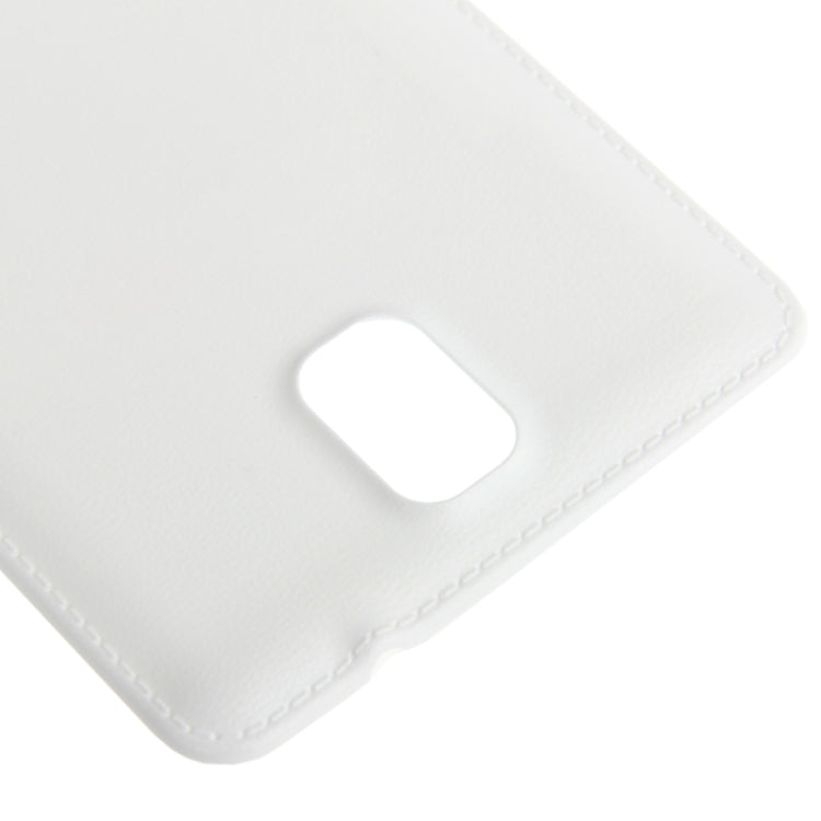 Original Plastic Battery Cover with Litchi Texture for Samsung Galaxy Note 2I / N9000 (White)