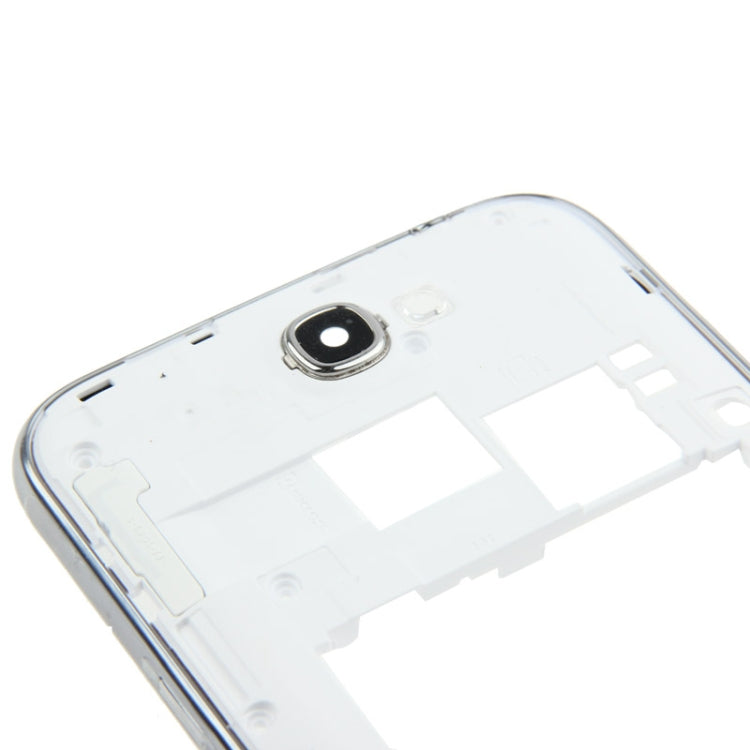 Plaque intermédiaire pour Samsung Galaxy Note 2 / N7100 (Blanc)