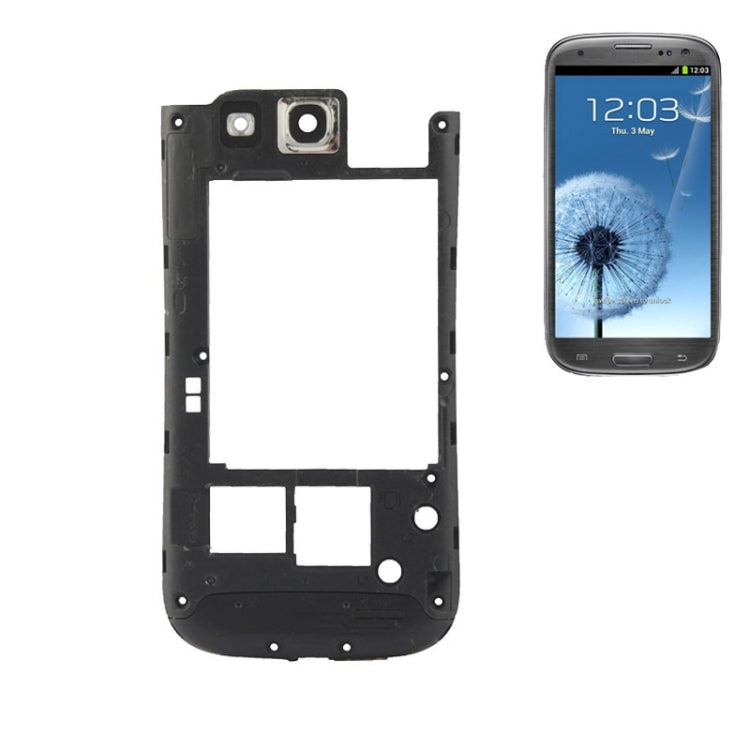 Placa intermedia para Samsung Galaxy S3 i9305 (Negro)