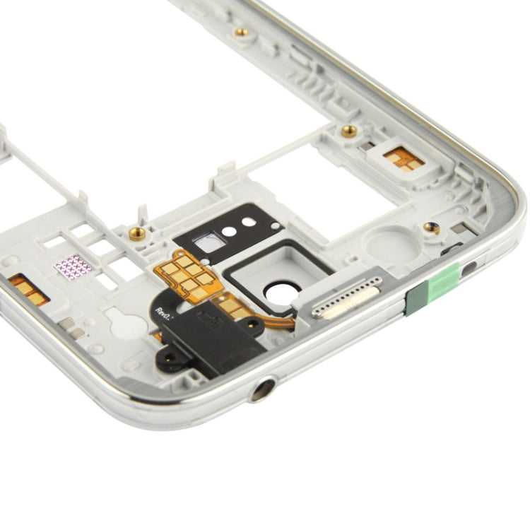 Placa media LCD Original con Cable de Botón para Samsung Galaxy S5 / G900
