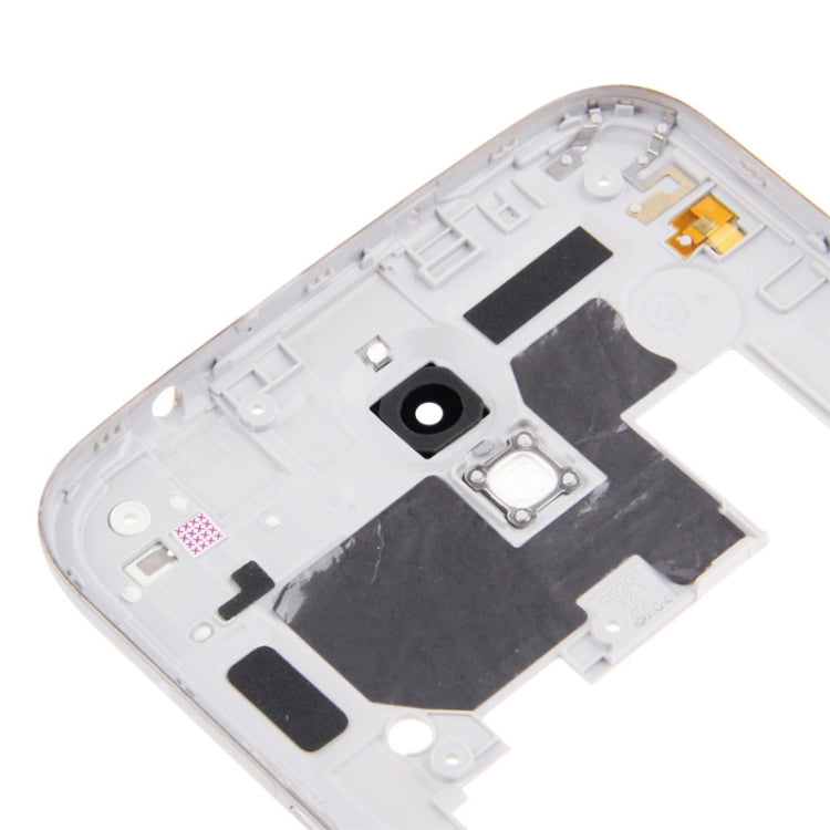 Cubierta de placa Frontal de Carcasa Completa para Samsung Galaxy Mega 6.3 / i9200 (Blanco)