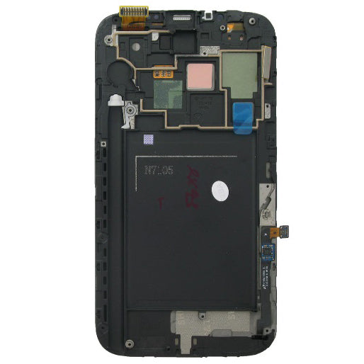 Pantalla Completa LCD + Tactil + Marco Samsung Galaxy Note 2 N7105 Gris