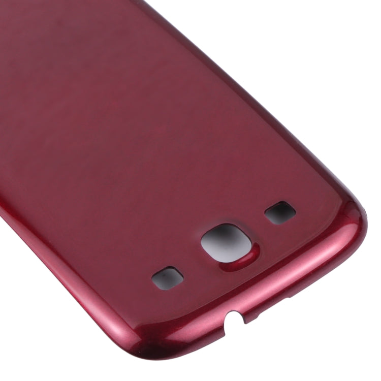 Tapa posterior de la Batería Original para Samsung Galaxy S3 / I9300 (Rojo)