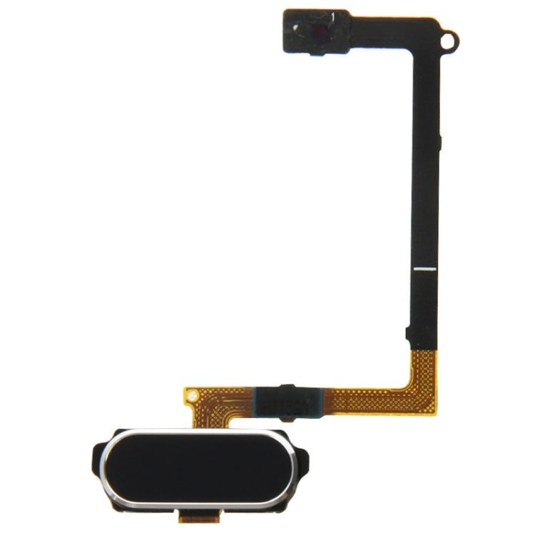 Câble flexible du bouton d'accueil avec identification d'empreintes digitales pour Samsung Galaxy S6 / G920F (noir)