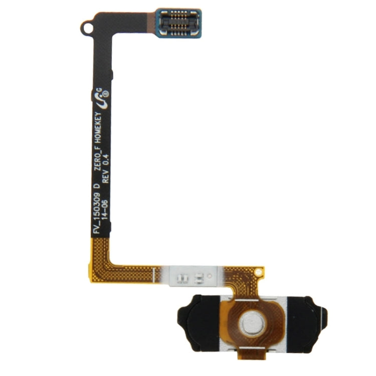 Cable Flex de Botón de Inicio con identificación de Huellas Dactilares para Samsung Galaxy S6 / G920F (Blanco)