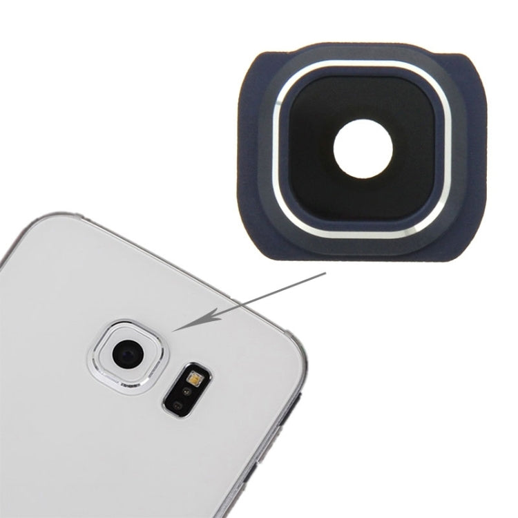Cache d'objectif d'appareil photo arrière d'origine pour Samsung Galaxy S6 (noir)