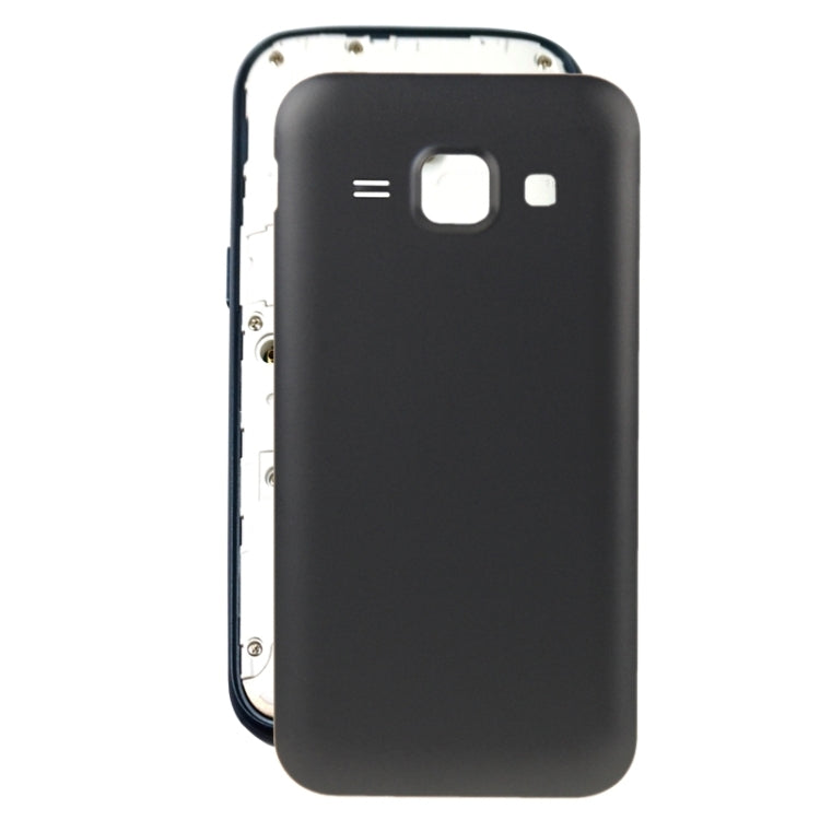 Smooth Surface Back Cover for Samsung Galaxy J1 / J100 (Black)