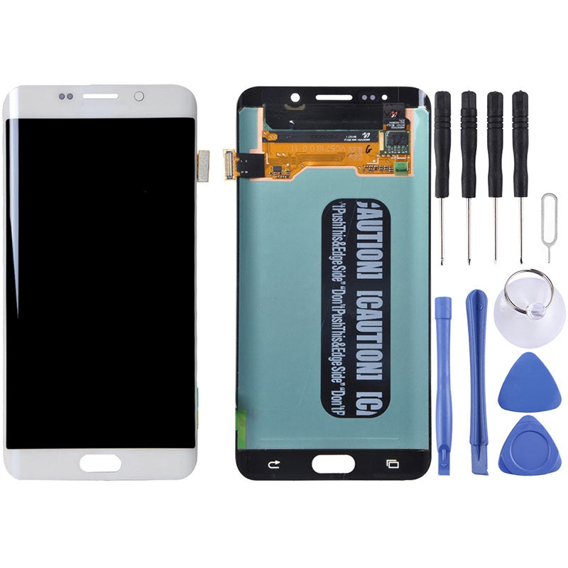 Pantalla LCD + Tactil Digitalizador Samsung Galaxy S6 Edge + Plus G928 Blanco