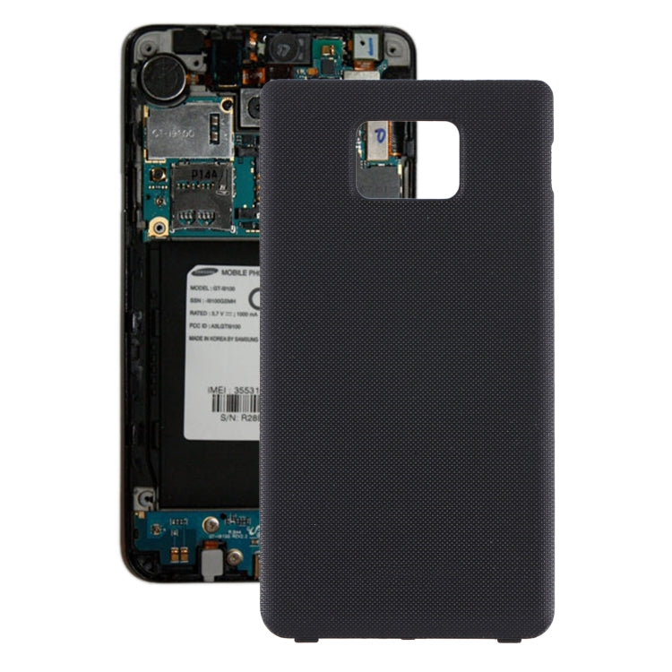 Cubierta Trasera de la Batería Original de la Carcasa Completa para Samsung Galaxy S II / I9100 (Negro)