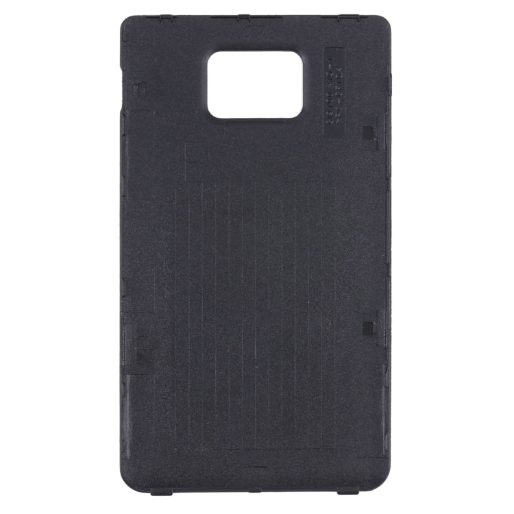 Cubierta Trasera de la Batería Original de la Carcasa Completa para Samsung Galaxy S II / I9100 (Negro)