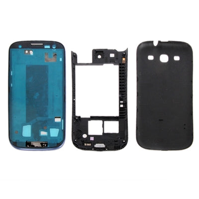 Original Full Housing Chassis Cover for Samsung Galaxy S3 / i9300 (Dark Blue)