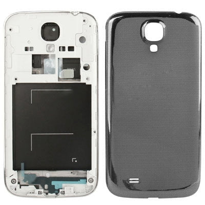 Marco Medio Original con cubierta Trasera para Samsung Galaxy S4 / I9500 (Negro)