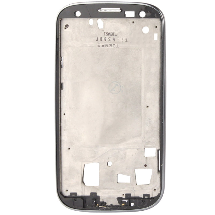 2 in 1 for Samsung Galaxy S3 / i9300 (Original LCD Intermediate Plate + Original Front Chassis) (Grey)
