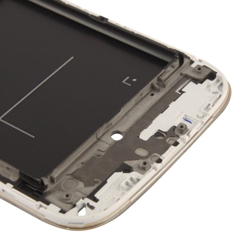 Plaque centrale / châssis avant LCD d'origine 2 en 1 pour Samsung Galaxy S4 / i9500 (argent)