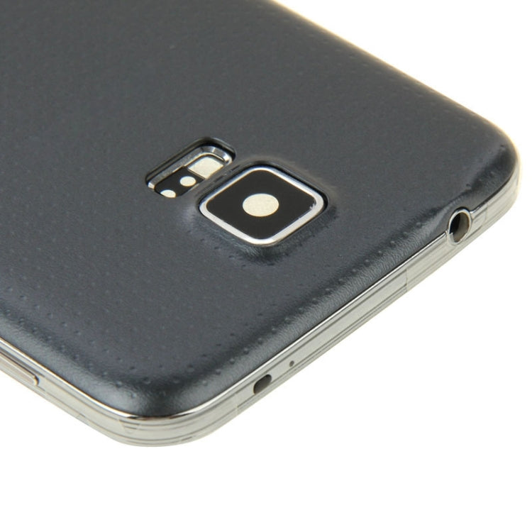 Couverture complète de la façade du boîtier pour Samsung Galaxy S5 / G9008V (Noir)
