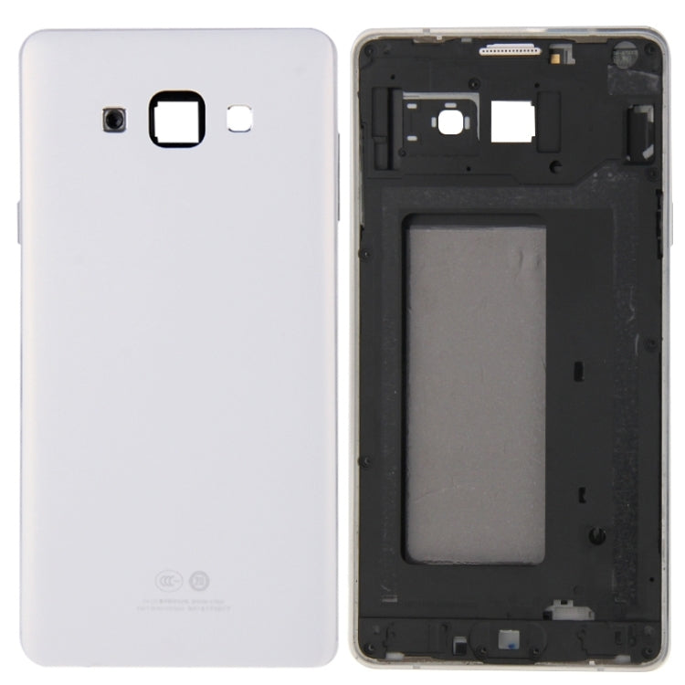 Cubierta de Carcasa Completa (Carcasa Frontal placa de Marco LCD + Carcasa Trasera) para Samsung Galaxy A7 / A700 (Blanco)
