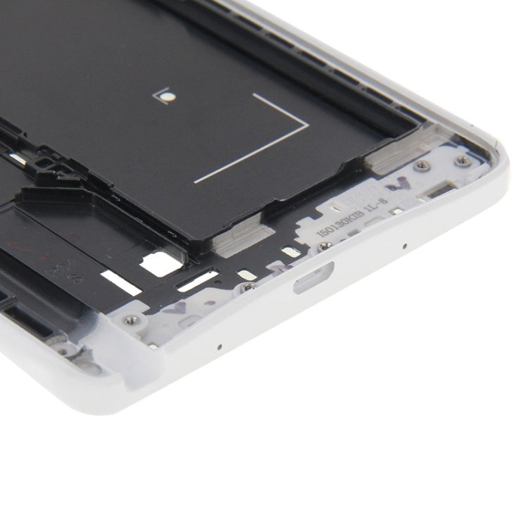 Placa de Marco LCD de Carcasa Frontal para Samsung Galaxy Note Edge / N915 (Blanco)