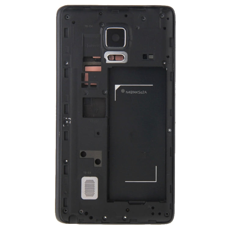 Full Housing Cover (Front Housing LCD Frame Plate + Middle Frame) for Samsung Galaxy Note Edge / N915 (Black)