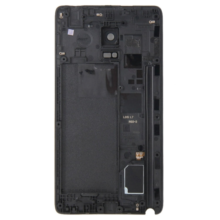 Cubierta de Carcasa Completa (Marco Medio + cubierta posterior de la Batería) para Samsung Galaxy Note Edge / N915 (Negro)