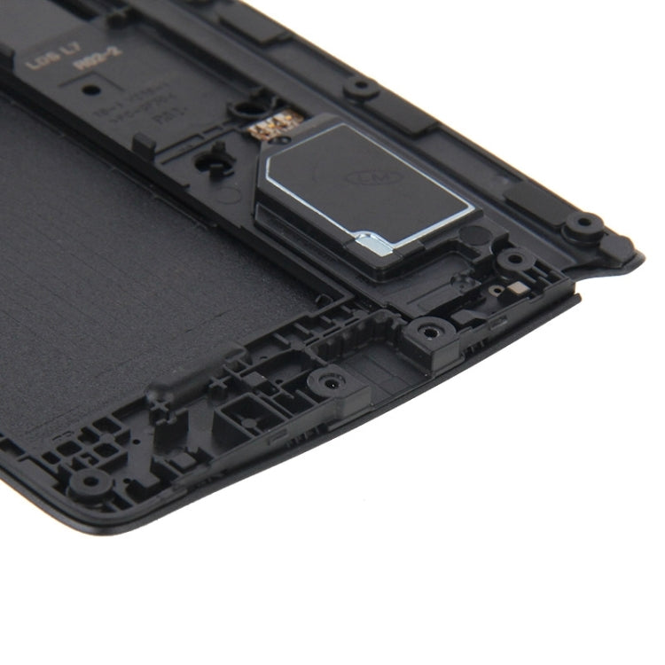 Couvercle complet du boîtier (cadre central + couvercle arrière de la batterie) pour Samsung Galaxy Note Edge / N915 (noir)