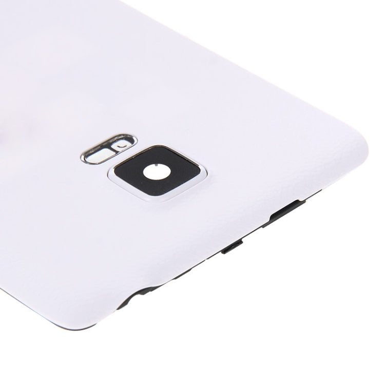 Couvercle complet du boîtier (cadre central + couvercle arrière de la batterie) pour Samsung Galaxy Note Edge / N915 (Blanc)