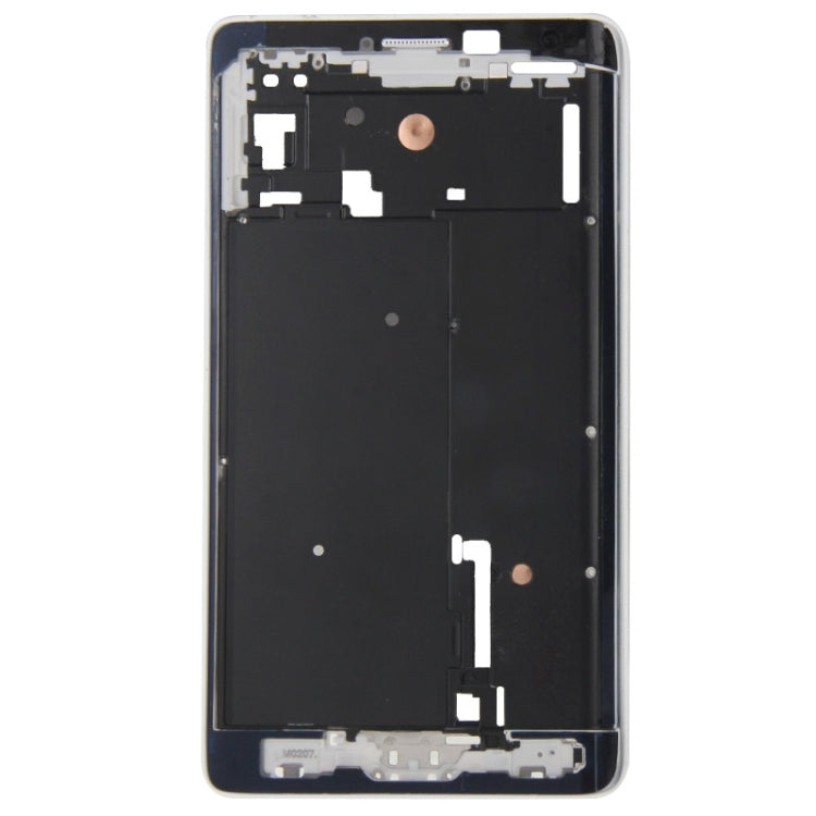 Cubierta de Carcasa Completa (Carcasa Frontal placa de Marco LCD + cubierta posterior de Batería) para Samsung Galaxy Note Edge / N915 (Blanco)