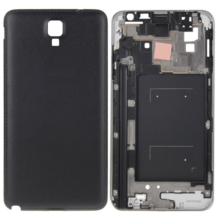 Couvercle complet du boîtier (plaque de cadre LCD du boîtier avant + couvercle de batterie arrière) pour Samsung Galaxy Note 3 Neo / N7505 (noir)
