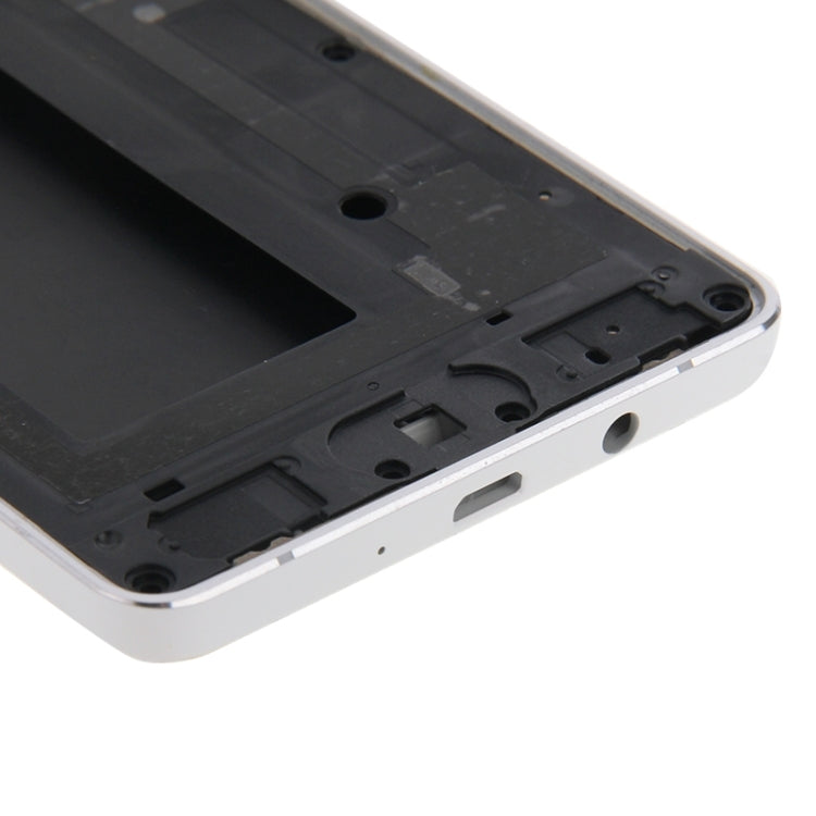 Couvercle complet du boîtier (plaque de cadre LCD du boîtier avant + boîtier arrière) pour Samsung Galaxy A5 / A500 (blanc)