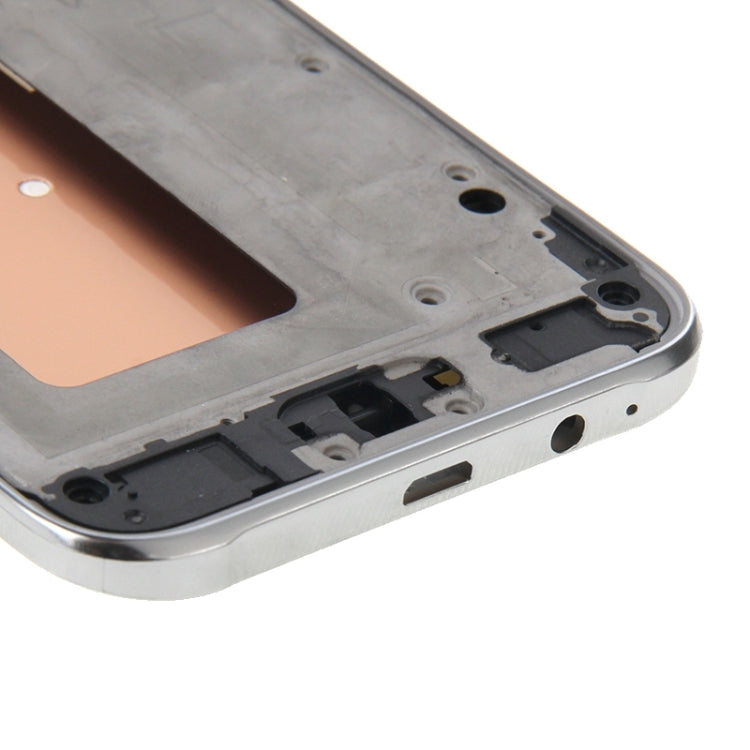 Couvercle complet du boîtier (plaque de cadre LCD du boîtier avant + couvercle de batterie arrière) pour Samsung Galaxy E5 / E500 (blanc)