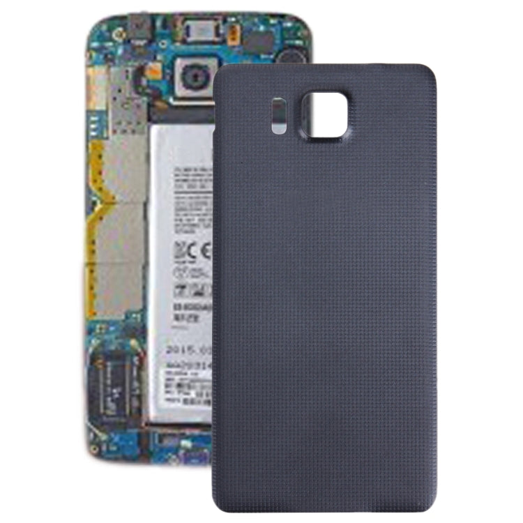 Cache Batterie Arrière pour Samsung Galaxy Alpha / G850 (Noir)