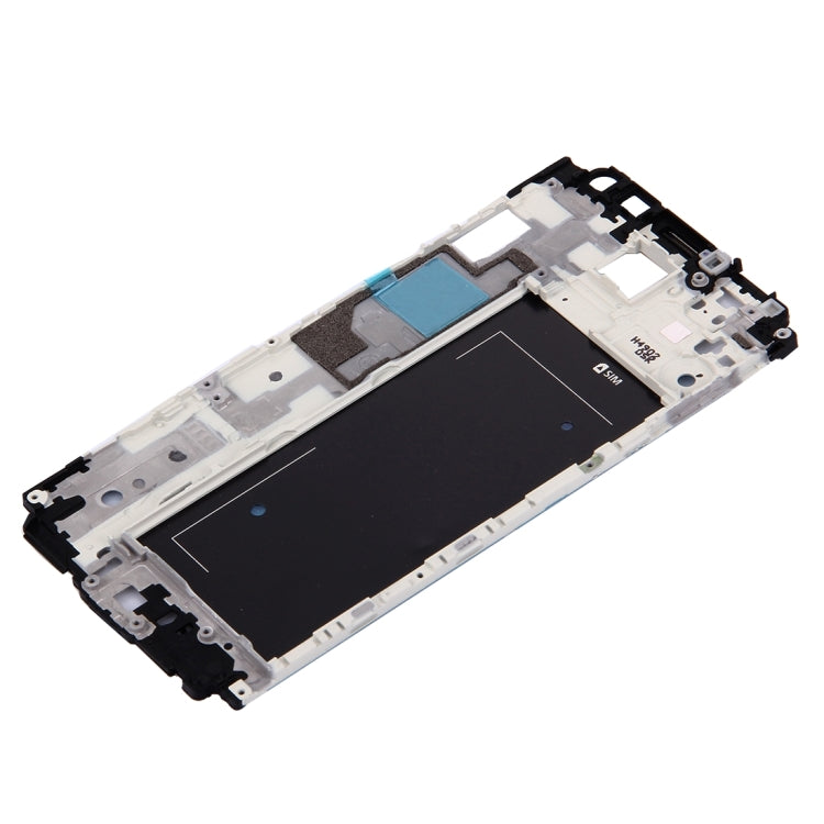 Cubierta de Carcasa Completa (Carcasa Frontal placa de Marco LCD + cubierta Trasera de Batería) para Samsung Galaxy Alpha / G850 (Negro)