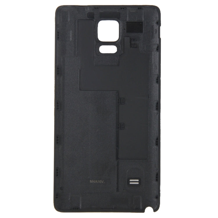 Couvercle complet du boîtier (plaque de cadre LCD du boîtier avant + couvercle de batterie arrière) pour Samsung Galaxy Note 4 / N910F (noir)