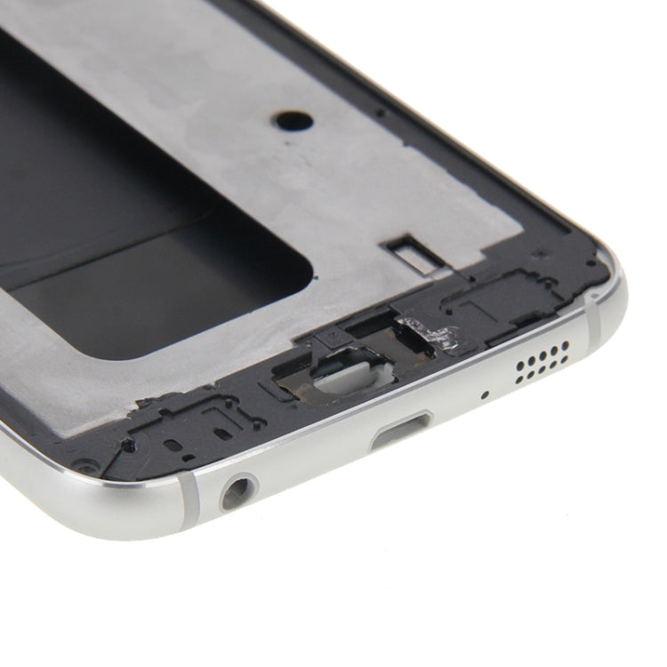 Cubierta de Carcasa Completa (Carcasa Frontal placa de Marco LCD + Carcasa de placa Trasera panel de Lente de Cámara + cubierta Trasera de Batería) para Samsung Galaxy S6 / G920F (Blanco)