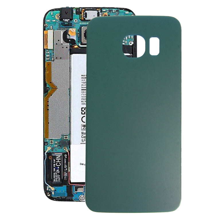 Back Battery Cover for Samsung Galaxy S6 Edge / G925 (Green)