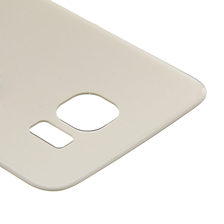 Tapa Trasera de Batería para Samsung Galaxy S6 Edge / G925 (Dorado)