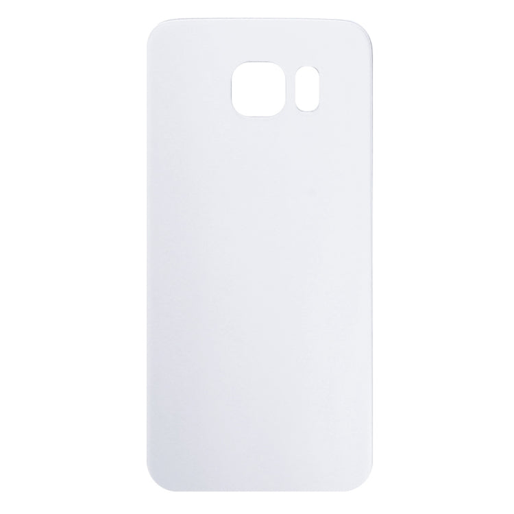 Cache batterie arrière pour Samsung Galaxy S6 Edge / G925 (Blanc)