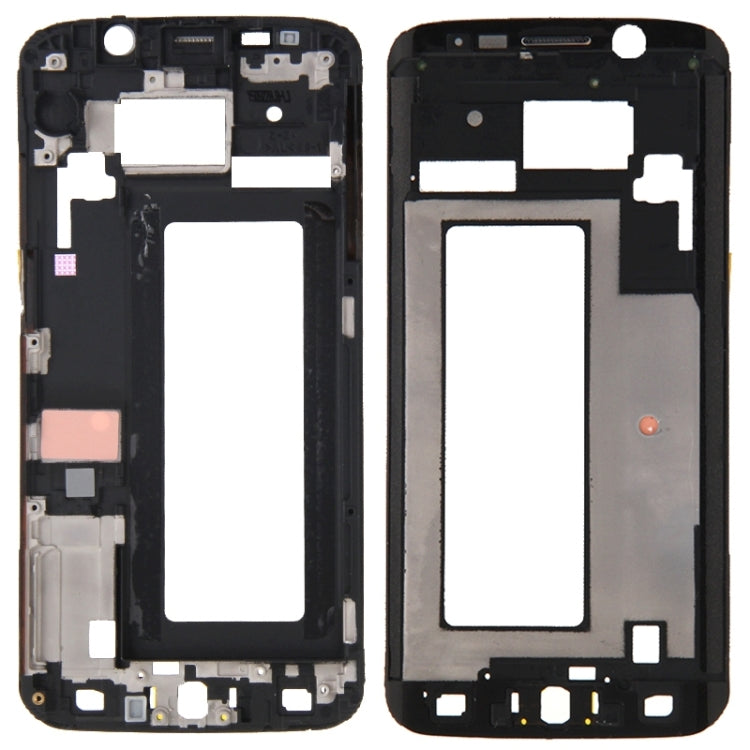 Plaque de cadre LCD du boîtier avant pour Samsung Galaxy S6 Edge / G925
