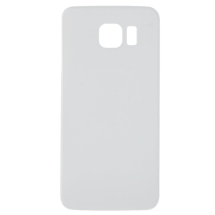 Full Housing Cover (Front Housing LCD Frame Plate + Back Battery Cover) for Samsung Galaxy S6 Edge / G925 (White)